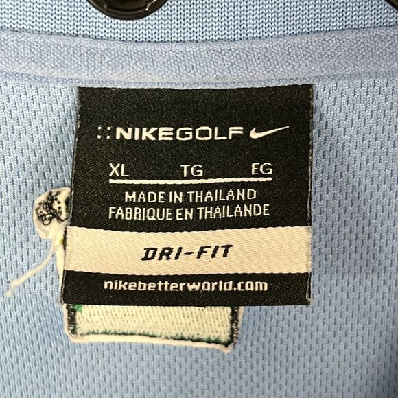 Nike Shirt Mens‎ XL Golf Polo Rugby Performance Microfiber Boral Dri Fit Heavy - Picture 8 of 13